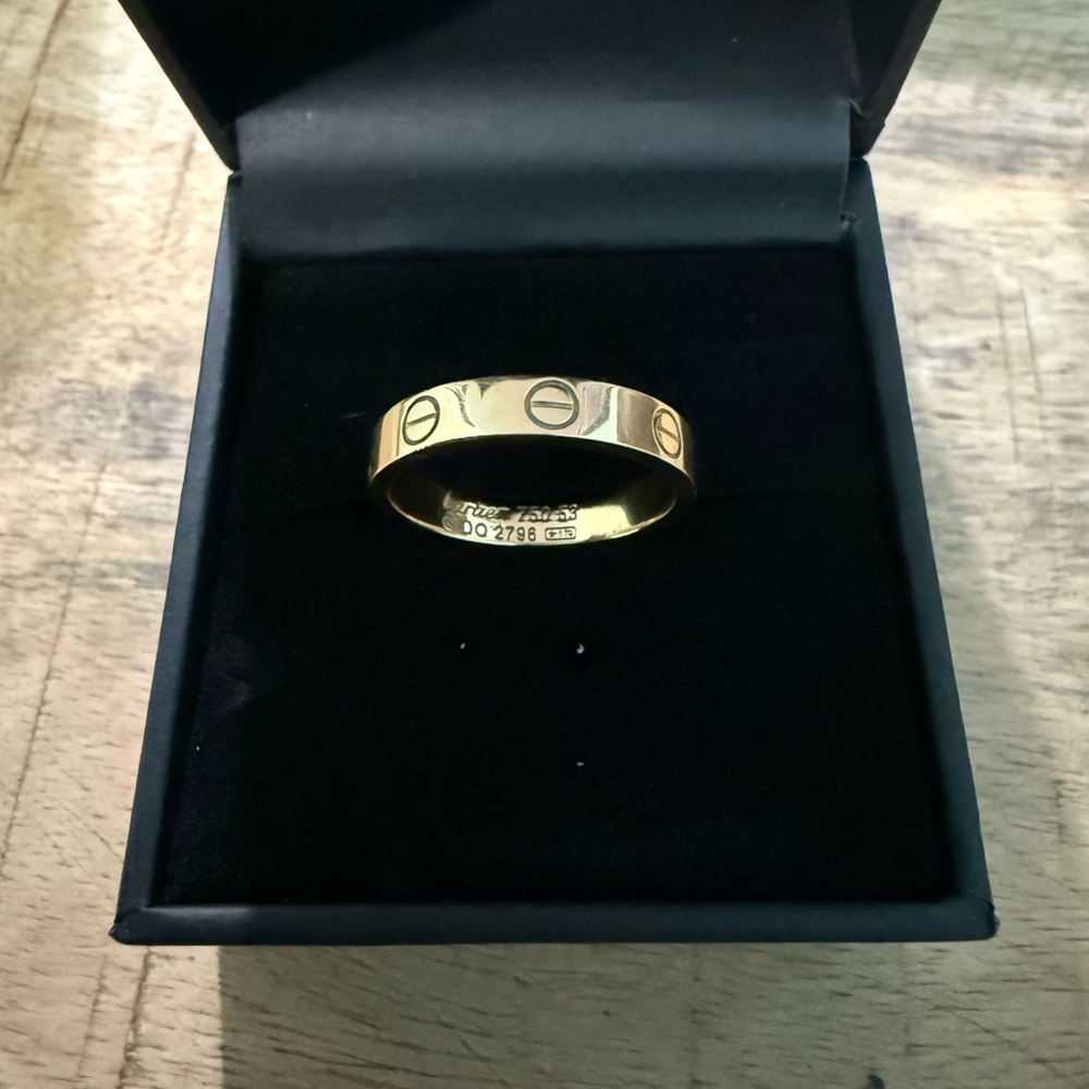 Cartier Yellow Gold Love Ring